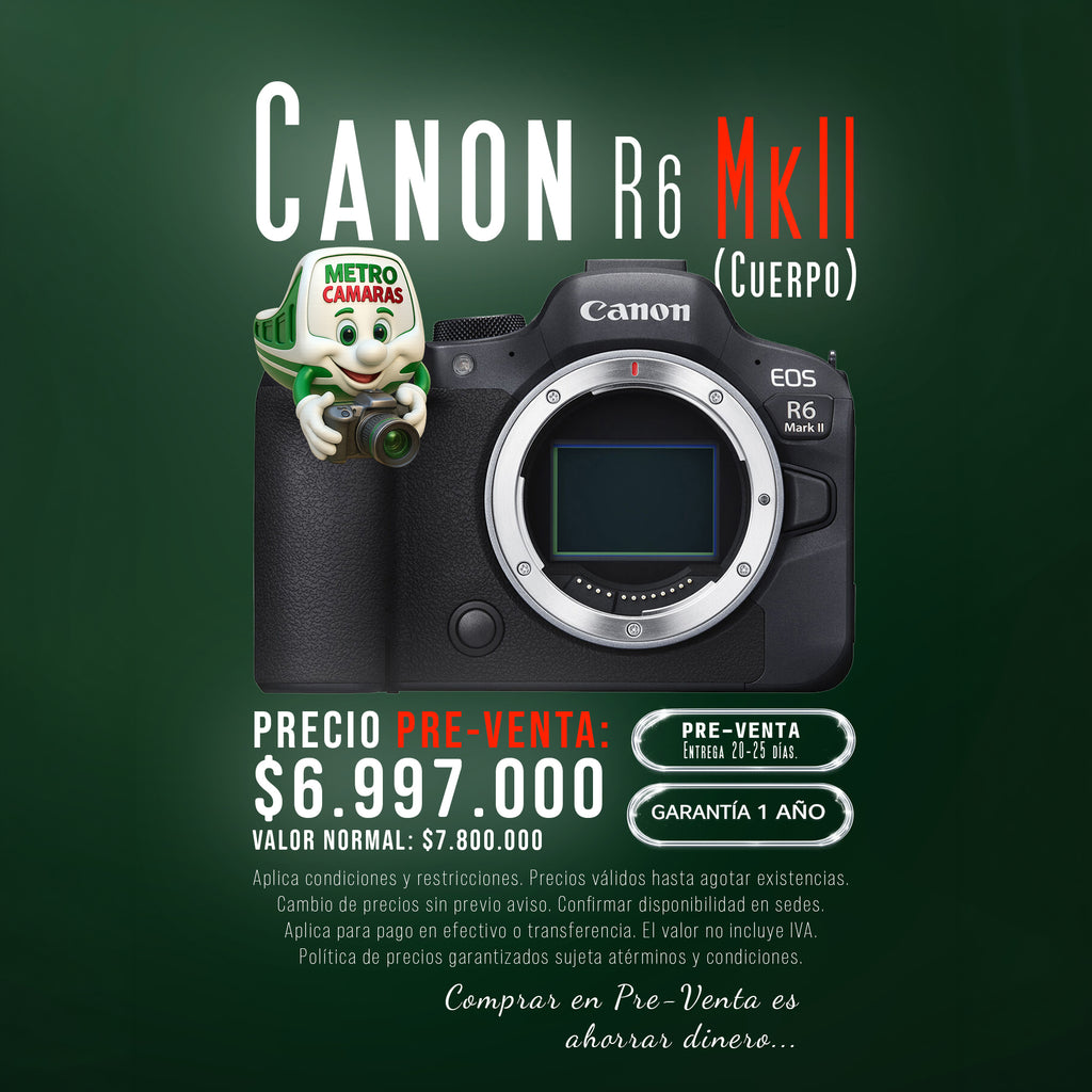 CANON EOS R6 MARK III (CUERPO) PRE-VENTA