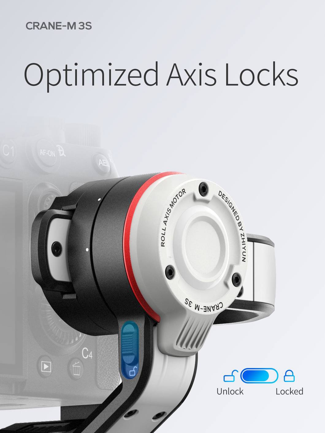 Crane M3s Gimbal Zhiyun para Camara