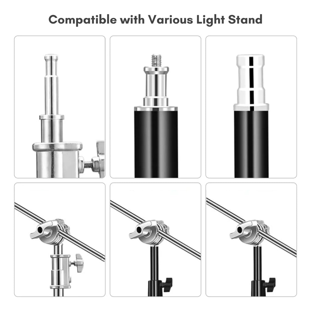Grip Head Galleta Cromada Para Tripode De Luz C-Stand