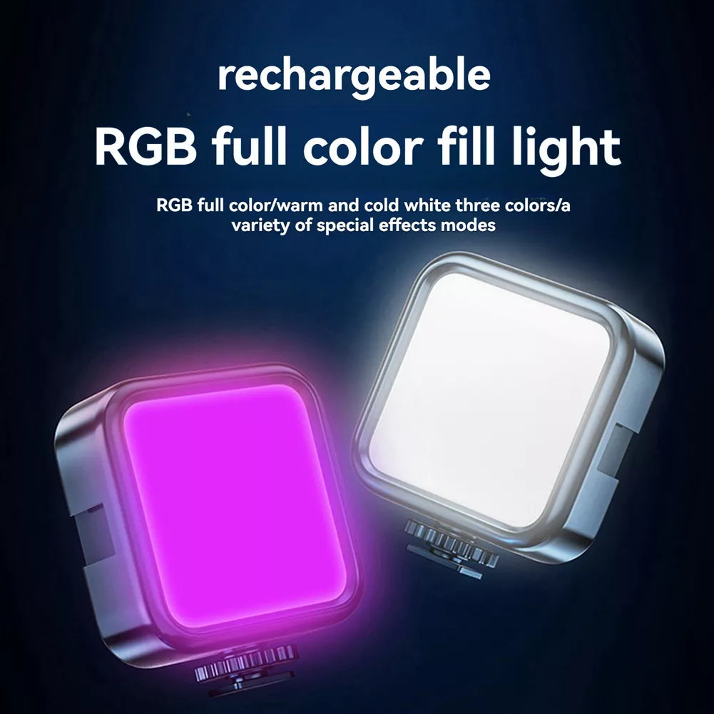 Panel Luz Led Rgb Multicolor Portátil Recargable