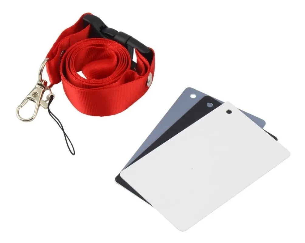 Mini Kit De Cartas de Grises Para Fotografia