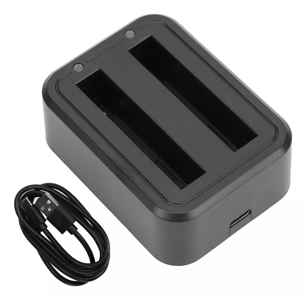 Cargador Usb Dual Para Batería De Insta360 X3