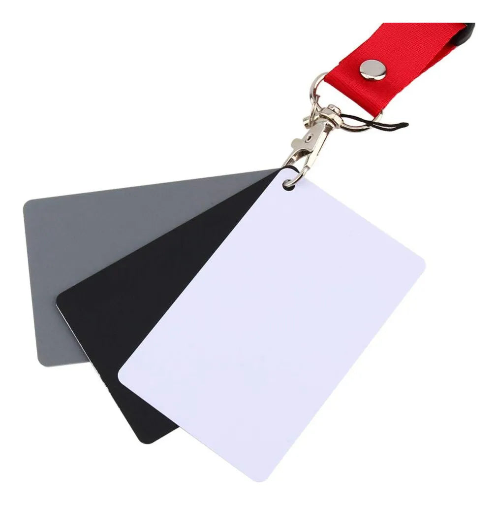 Mini Kit De Cartas de Grises Para Fotografia