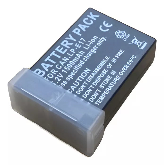 Cargador + Batería LP-E17 Para Canon EOS M3- M5- 750D- T6i- 760D- T6s- 77D- 800D- T7i- M6- 200D- SL2- 250D- SL3- 850D- T8i