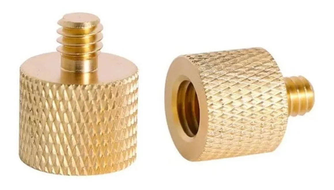 Adaptador Tornillo Hembra 3/8 A 1/4 Macho Montaje Trípode