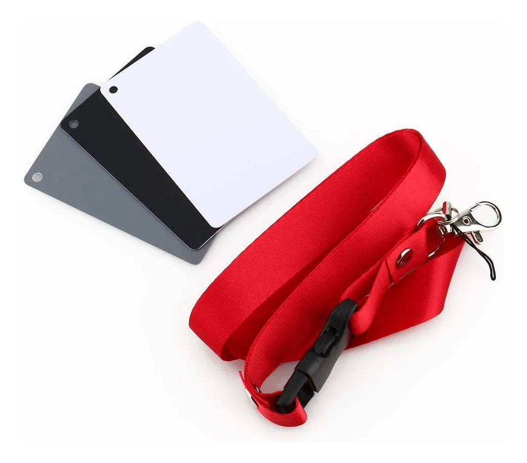Mini Kit De Cartas de Grises Para Fotografia