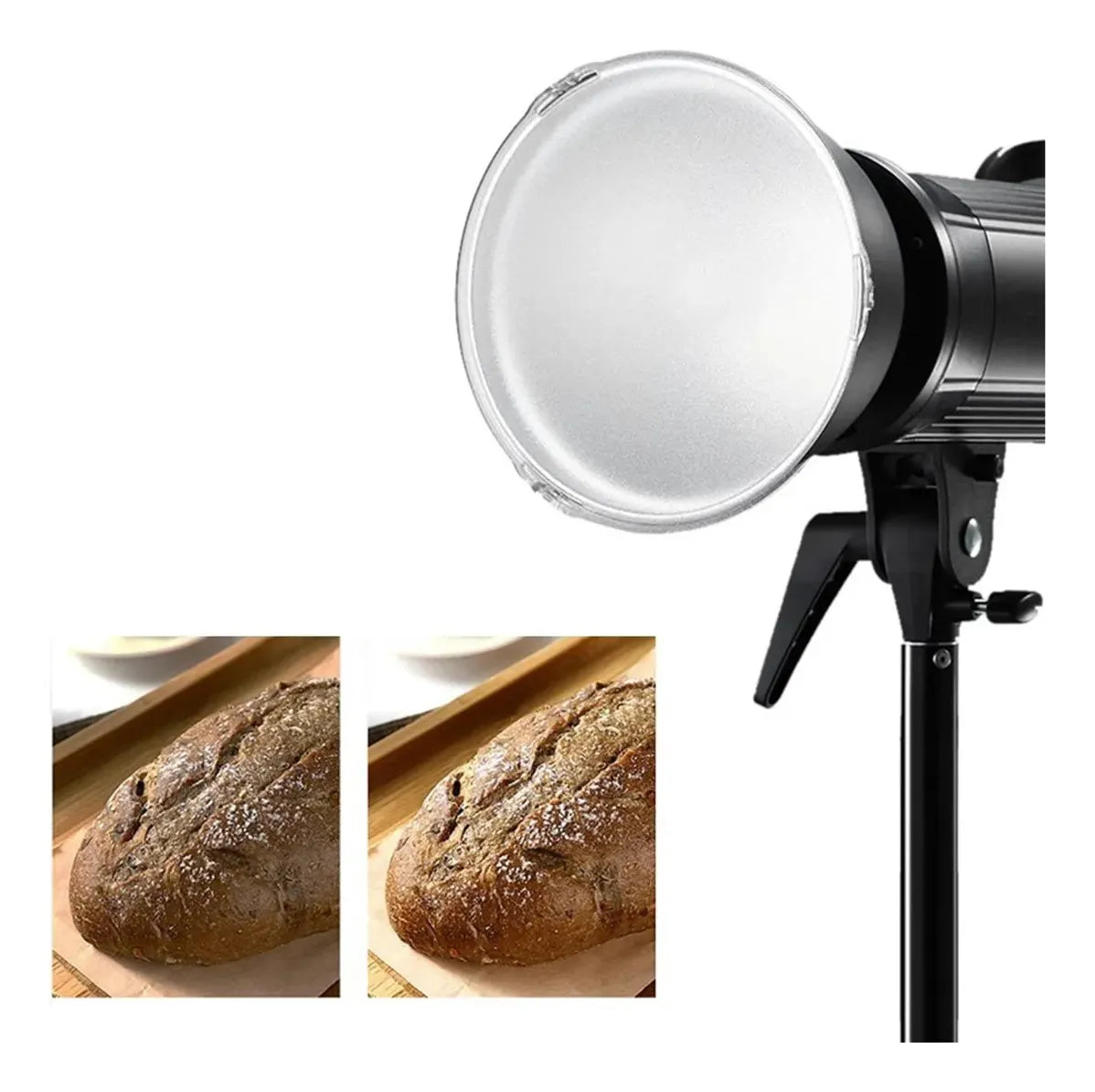 Difusor Circular Traslucido Plastico Para Luces Led