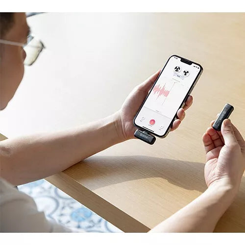 Micrófono Inalámbrico Boya Para iPhone iPad Plug Play