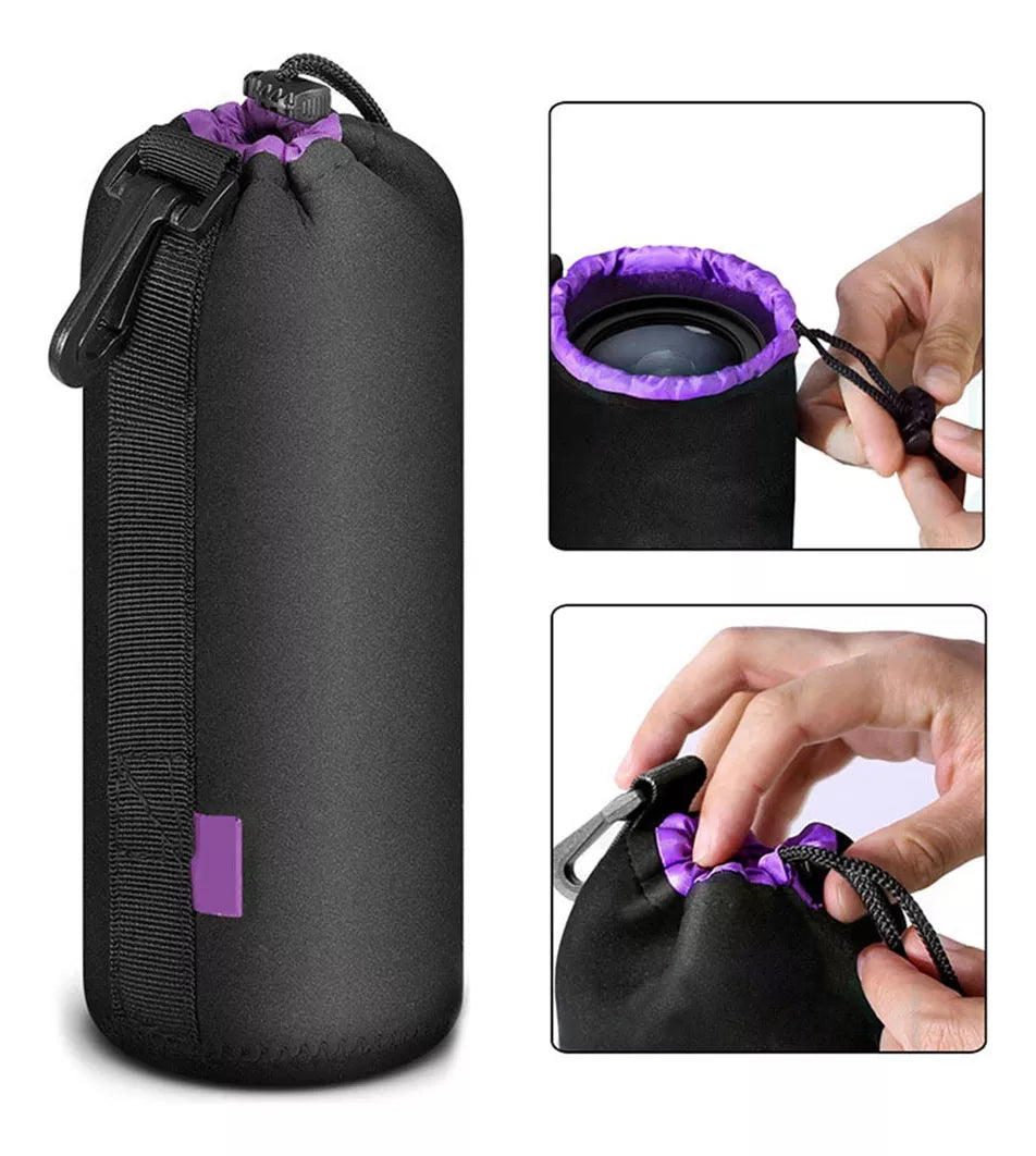 Estuche Neoprene Protector De Lente