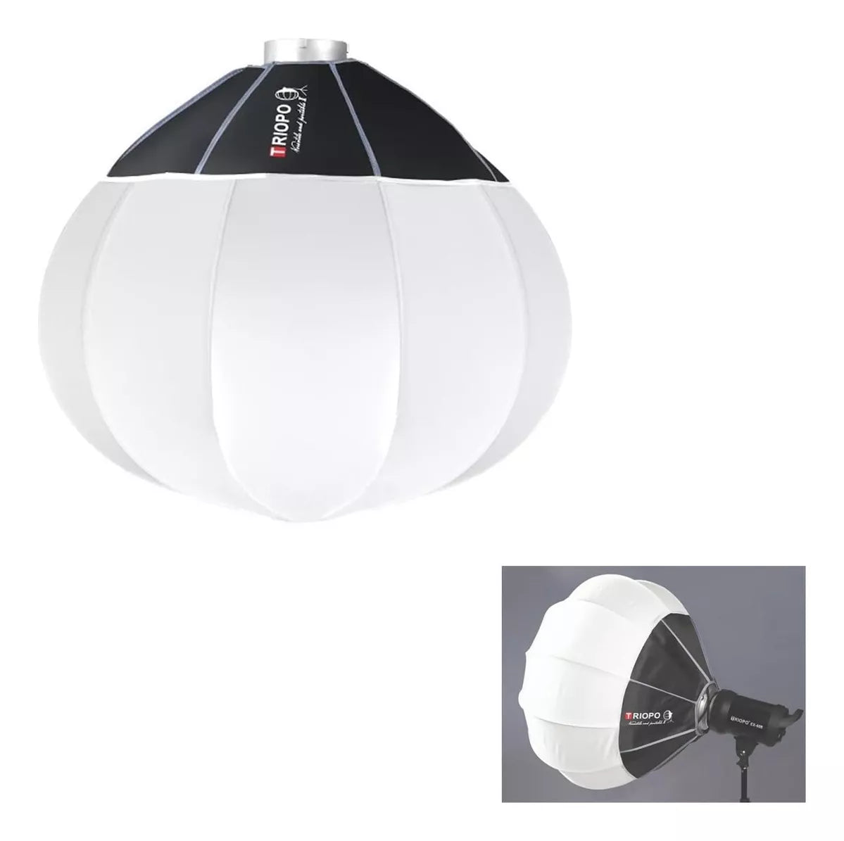 SOFTBOX LANTERN MONTURA BOWENS PARA LUZ TRIOPO KQ-65