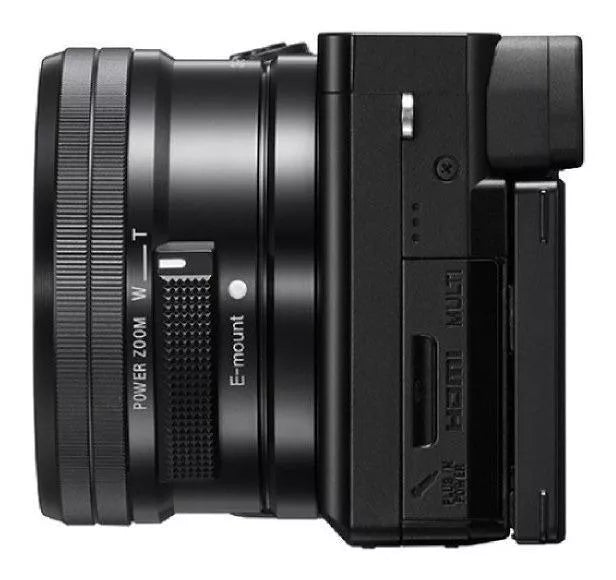 Cámara Sony Alpha a6100 Mirrorless Con Lente Zoom De 16-50mm