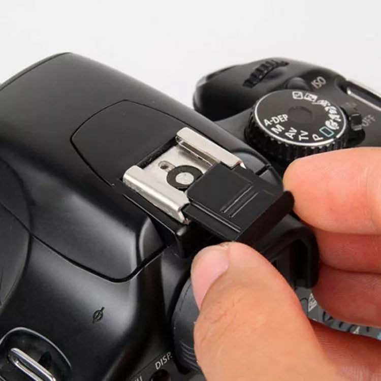 Cubierta Metalica Protectora Zapata De Flash Para Cámaras Canon Nikon