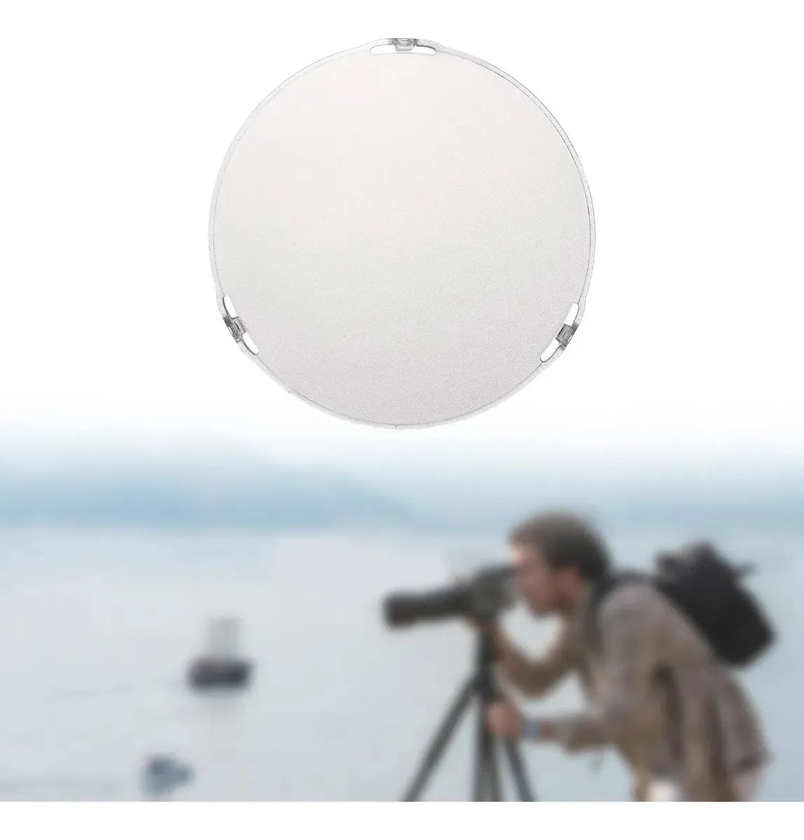 Difusor Circular Traslucido Plastico Para Luces Led