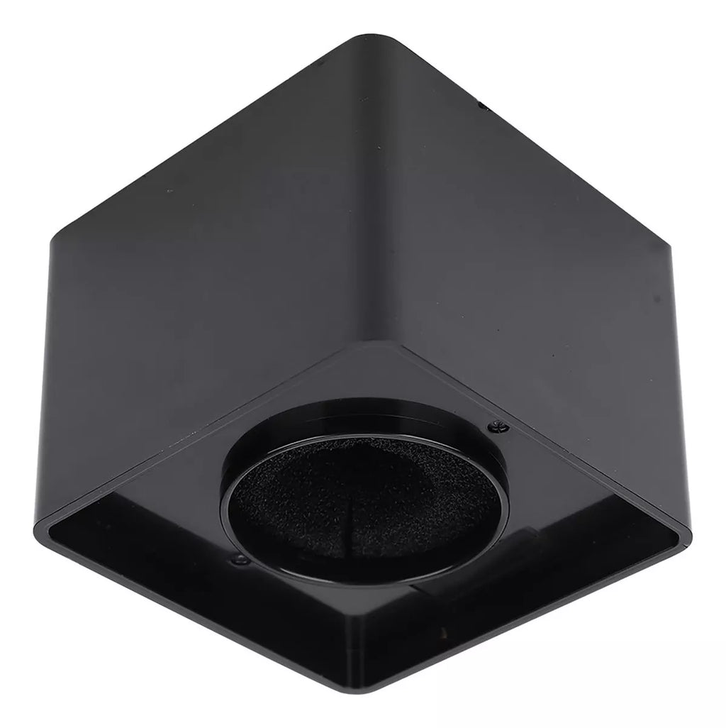 Cubo Microfono Porta Logo Cubo Microfono Negro