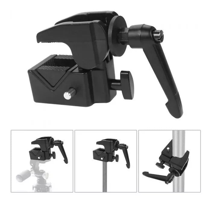 Super Clamp Abrazadera Para Estudio Fotografico