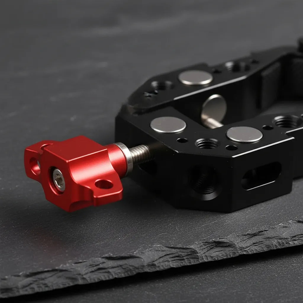 Abrazadera Doble Tipo Cangrejo Para Accesorios Fotograficos