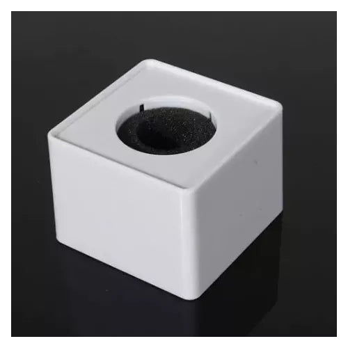 Cubo Microfono Porta Logo Cubo Microfono Negro