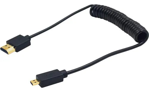 El Cable Micro Hdmi A Hdmi En Espiral 4k(1mts)