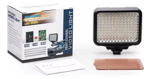 Lámpara Video Light LED 5009 Con Bateria Y Cargador
