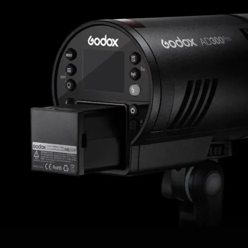 Bateria Para Flash Godox De Ion Litio Wb300p