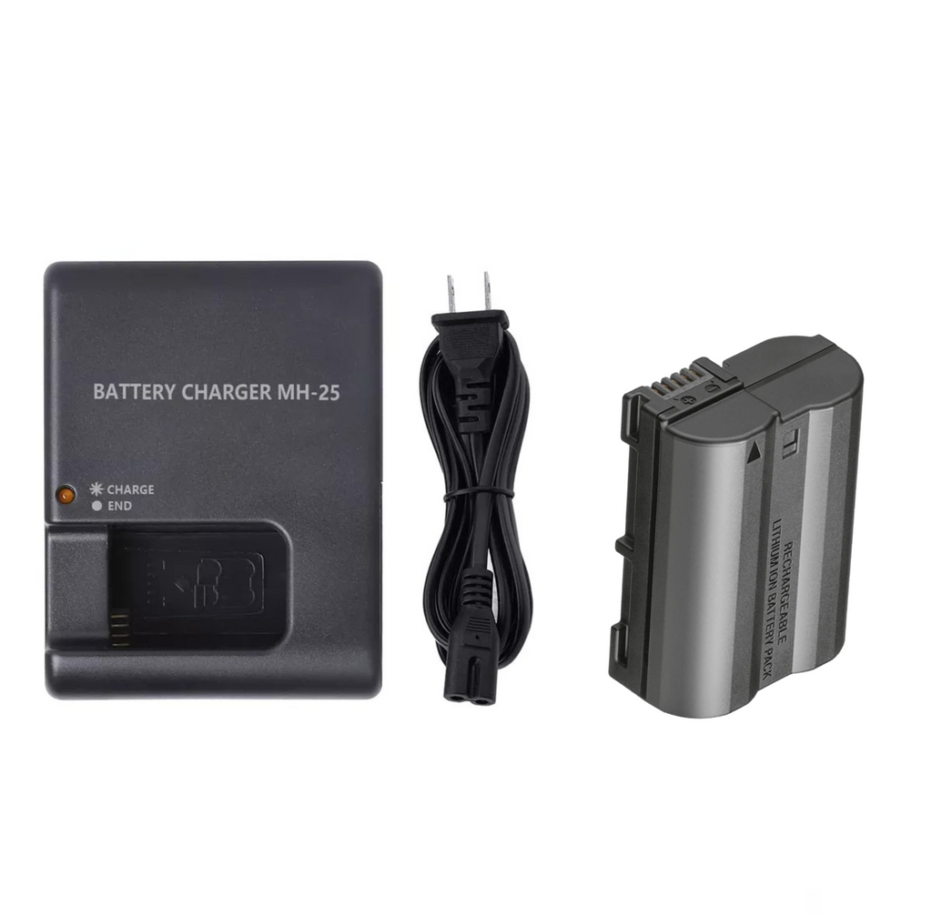 Cargador MH-25 Para Nikon EN-EL15  Nikon Z8-Z7-Z6-Z5-D850-D750-D610-D500-D7500-D7200