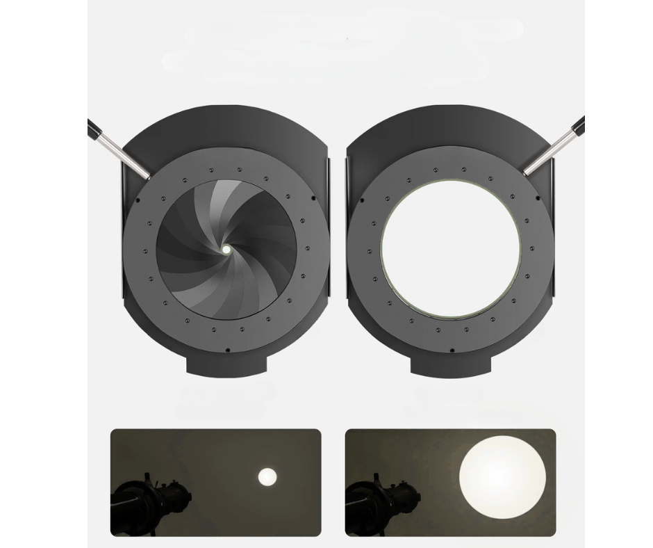 Iris Diaphragm Para Luces De Fotografia Video Montura Bowens