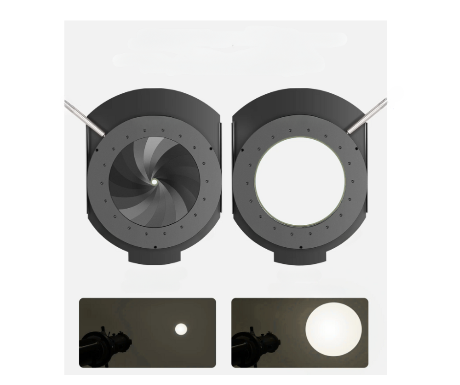 Iris Diaphragm Para Luces De Fotografia Video Montura Bowens