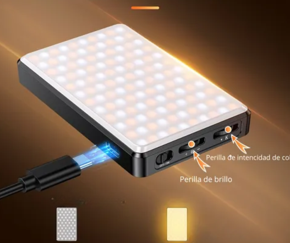 Lampara Led Rgb  Magnetica 5w Para Telefono M20L
