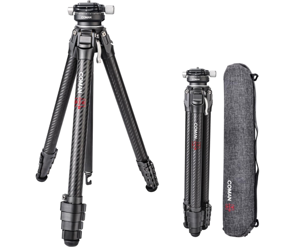 Tripode De Camara Coman Zero Con Cabeza Esferica Panoramica