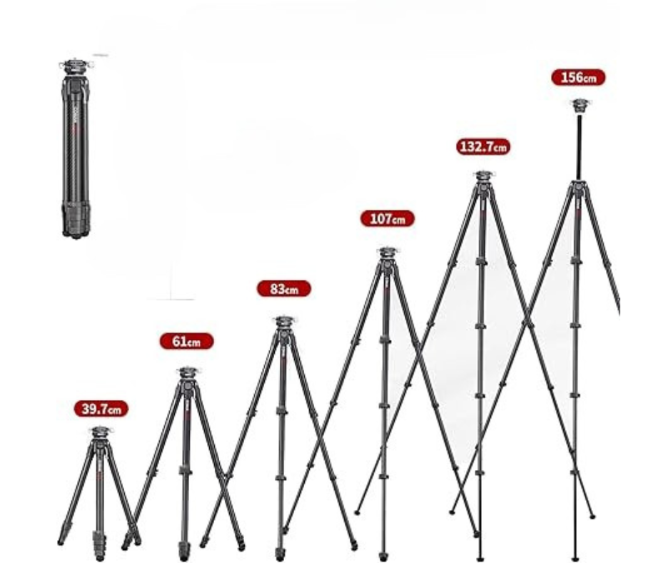 Tripode De Camara Coman Zero Con Cabeza Esferica Panoramica