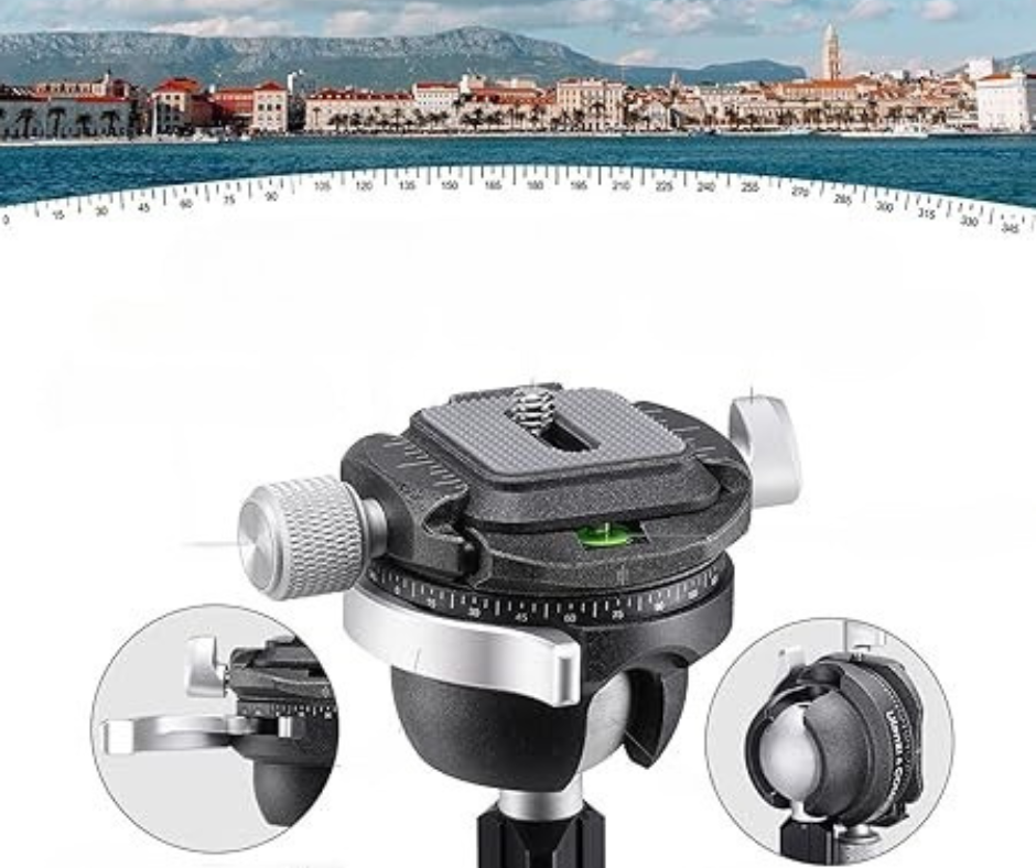 Tripode De Camara Coman Zero Con Cabeza Esferica Panoramica