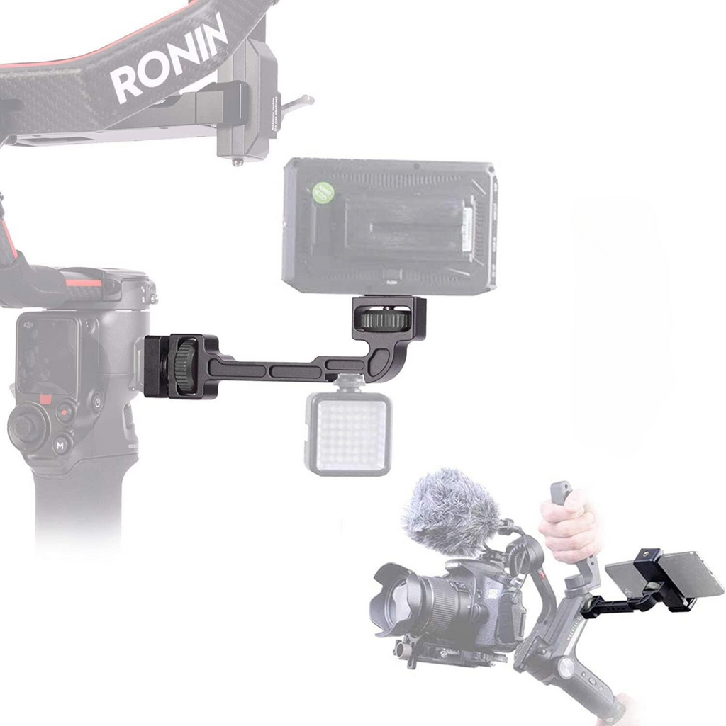 Soporte Brazo Para Estabilizador Extensor Giratorio Doble Tornillo 1/4