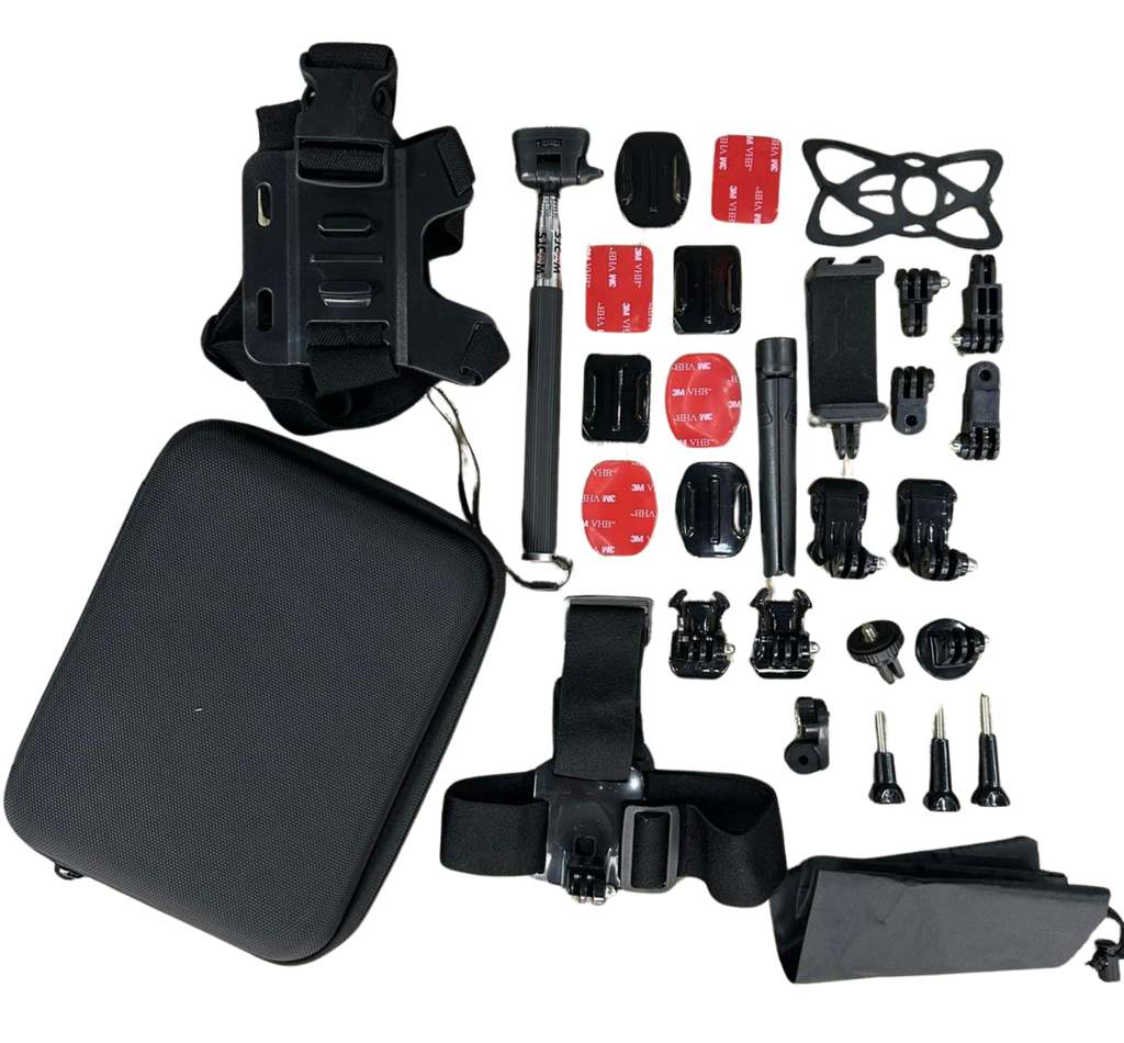 Kit De Accesorios 30 En 1 Camaras Accion Gopro 8/9/10/11/12