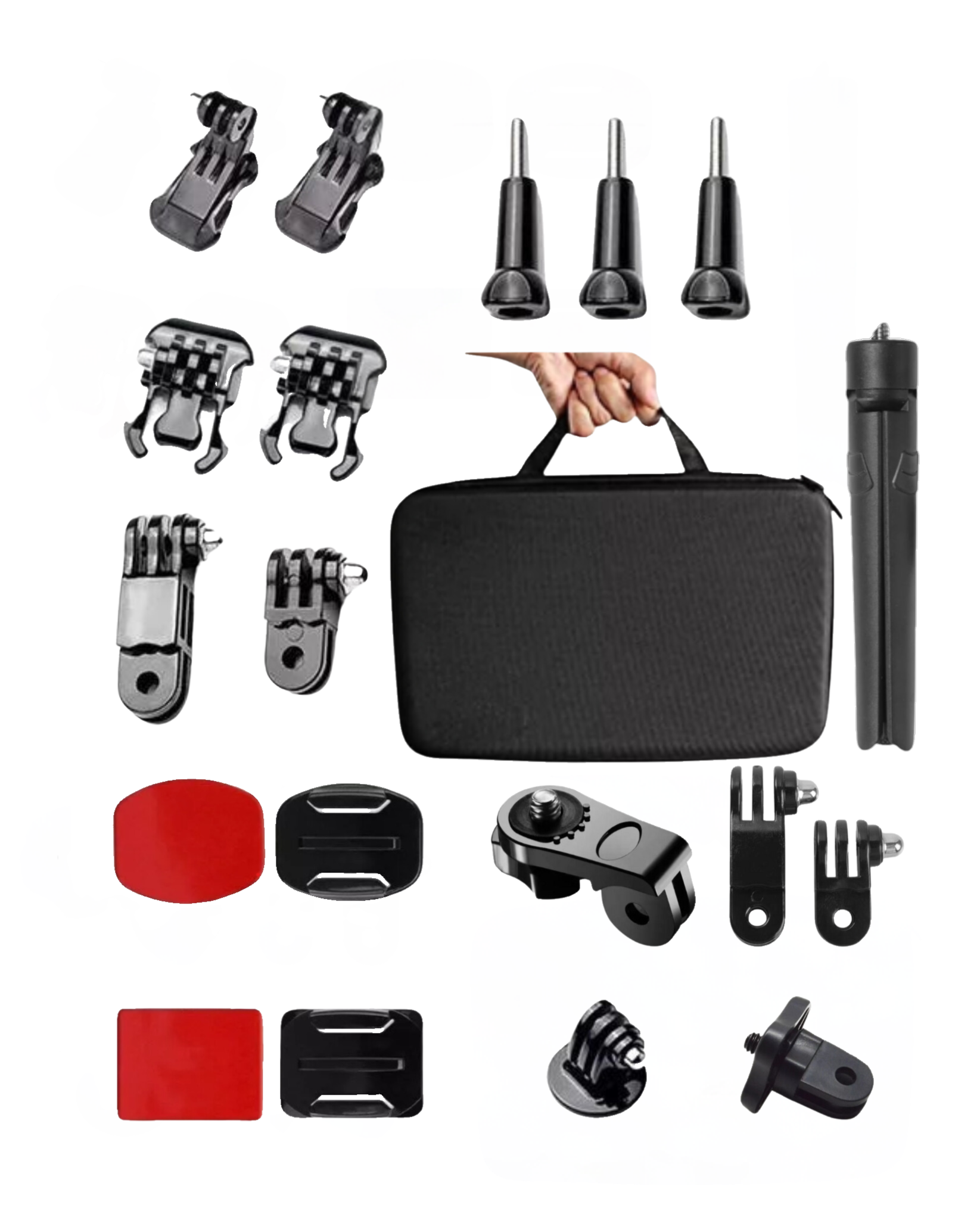 Kit 20 en 1 de Accesorios Esenciales Camaras Accion Gopro Insta360