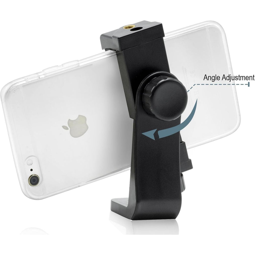 Soporte Adaptador De Celular Para Trípode Rotación 360