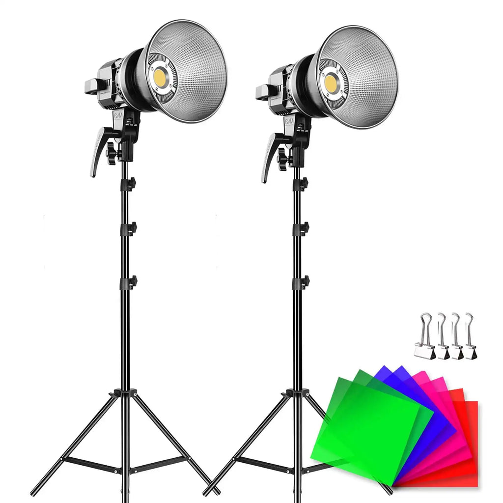 GVM P80S II Luces LED Set 160W 5600K