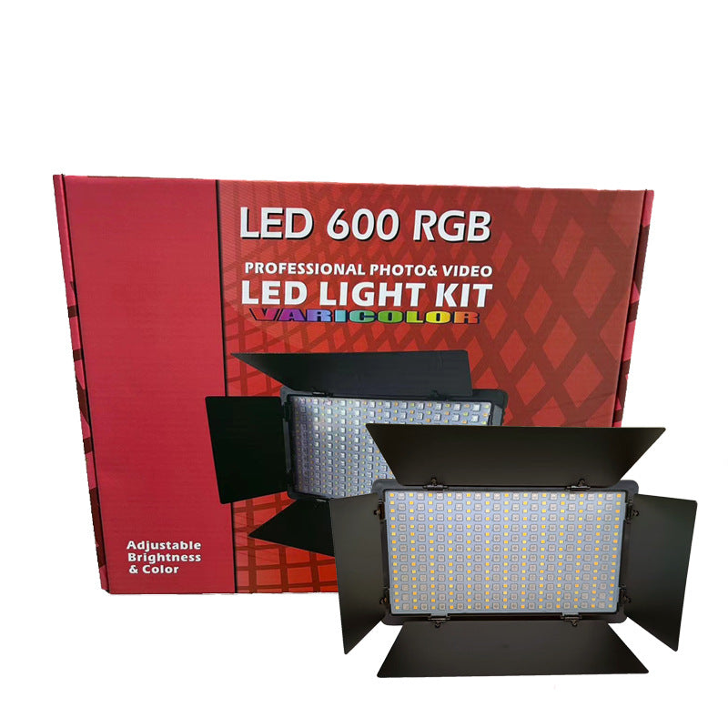 Lampara RGB Pantalla 23W 2 Baterias + Cargador Led600RGB