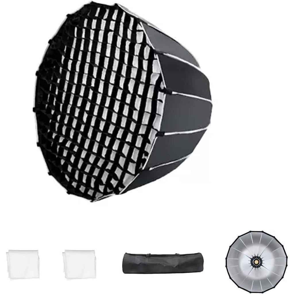 Softbox Dome Light Montura Bowens Con Grid Triopo Kp2-60