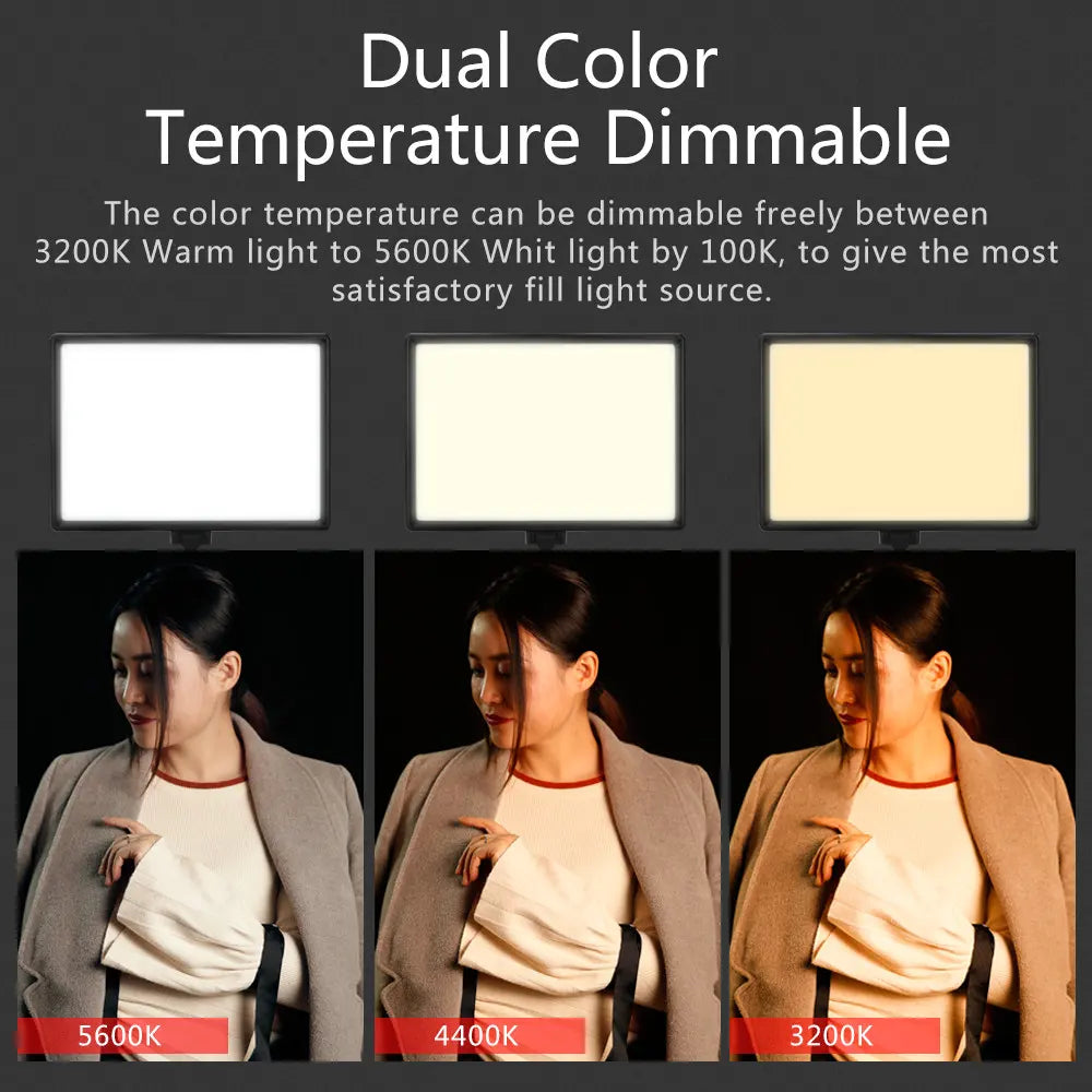 Luz Led Softlight SL-288ARC Bicolor Fotografia Video Stream