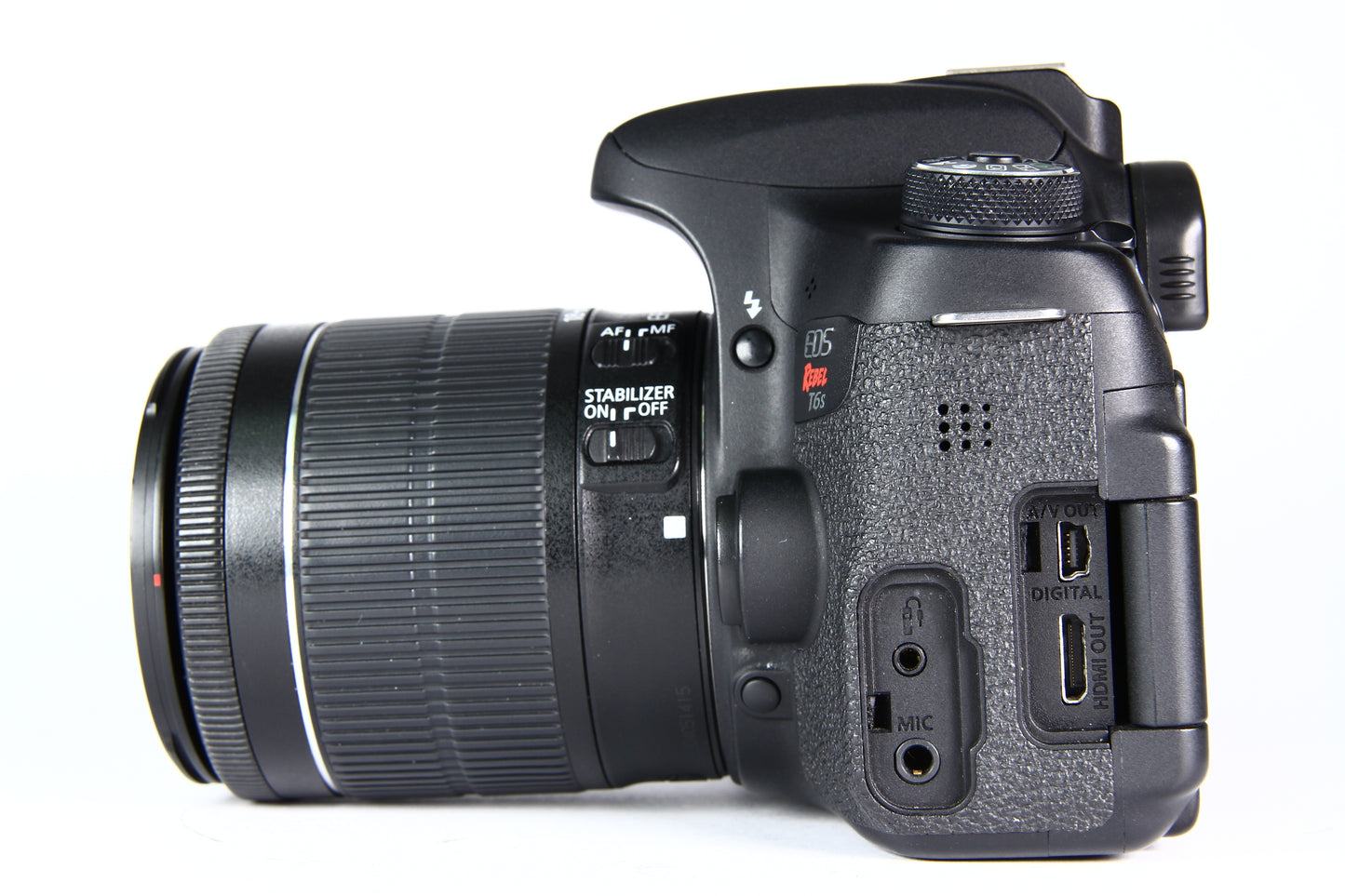 Cámara Digital CANON T6s Lente 18-55mm IS STM. Usada