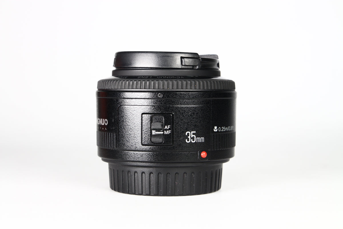 Lente Yongnuo 50mm F/2 para CANON. Usado