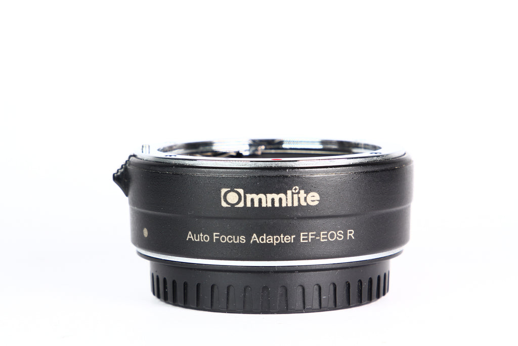 Adaptador de lentes Commlite de EOS EF a EOS RF. Usado