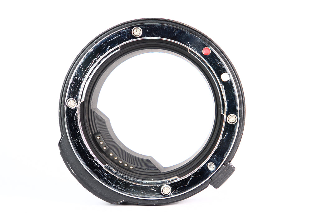 Adaptador de lentes Commlite de EOS EF a EOS RF. Usado