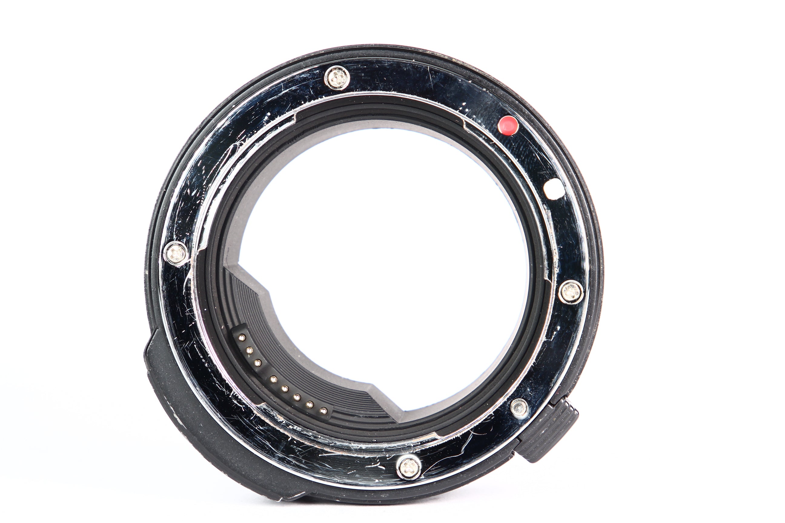 Adaptador de lentes Commlite de EOS EF a EOS RF. Usado