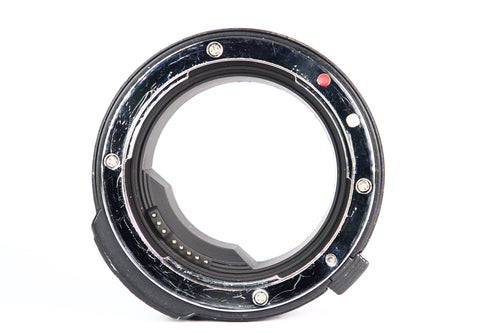 Adaptador de lentes Commlite de EOS EF a EOS RF. Usado