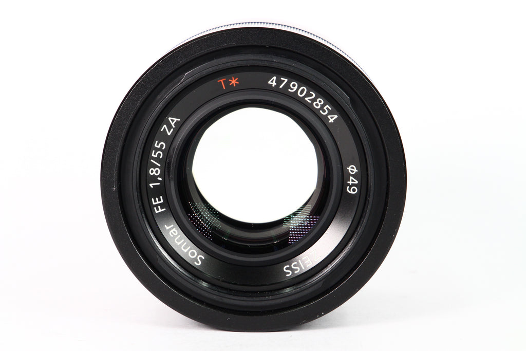 Lente SONY FE 55 mm F:1.8 ZA Zeiss. Usado