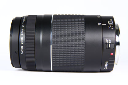 Lente CANON EF 75-300mm F4-5.6 III USM. Usado