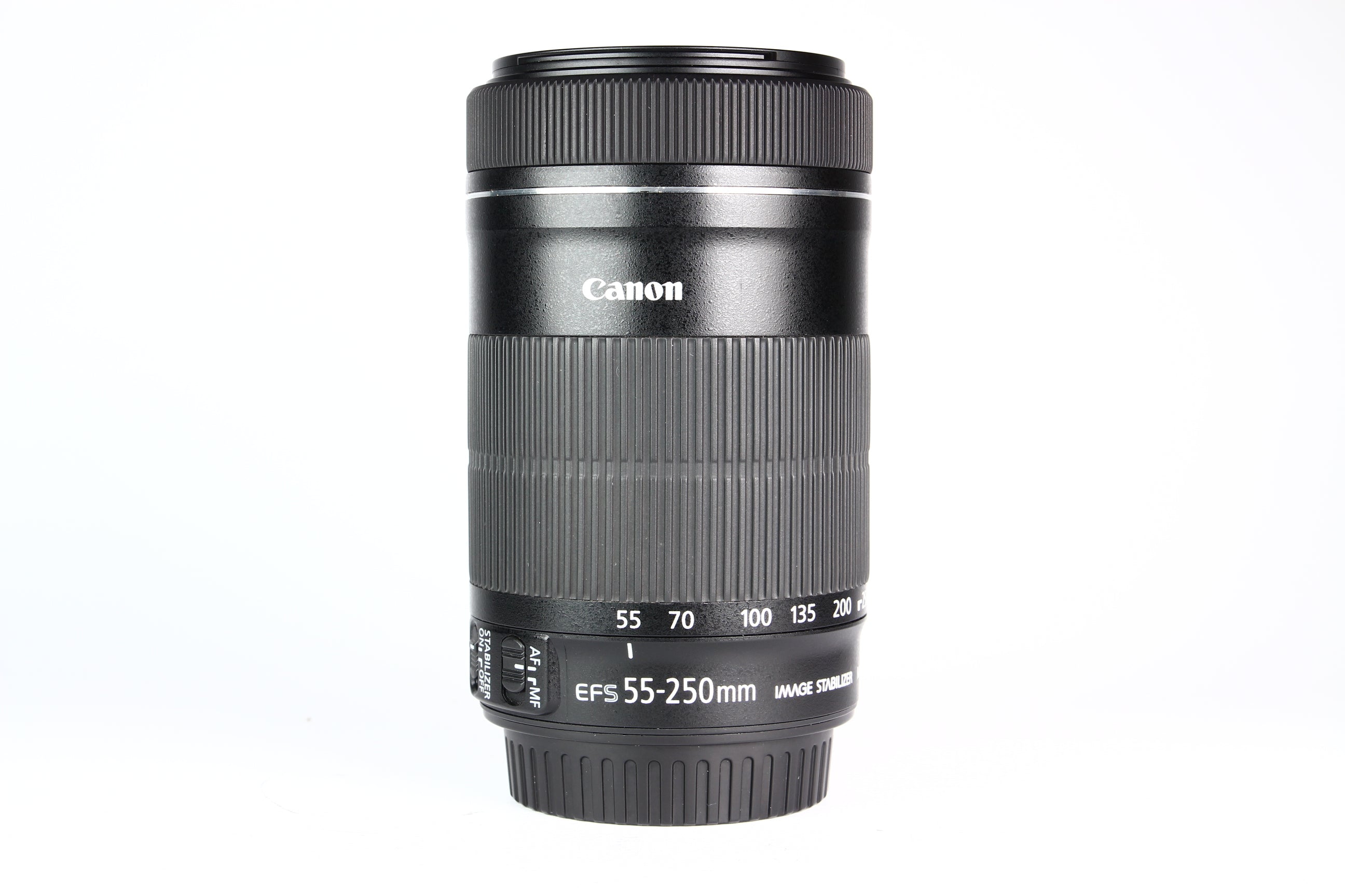 Lente CANON EF-S 55-250mm IS STM F4-5.6. Usado