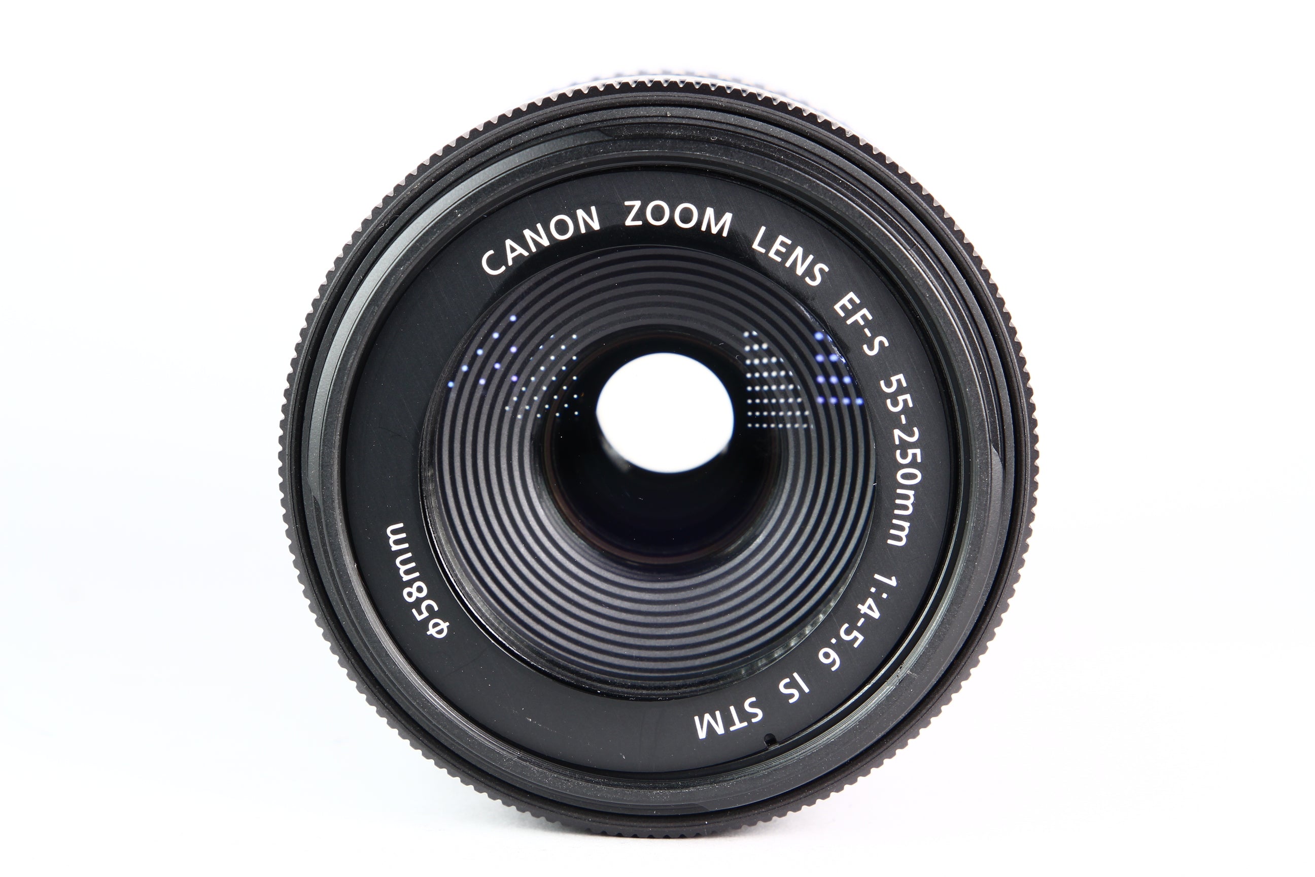 Lente CANON EF-S 55-250mm IS STM F4-5.6. Usado