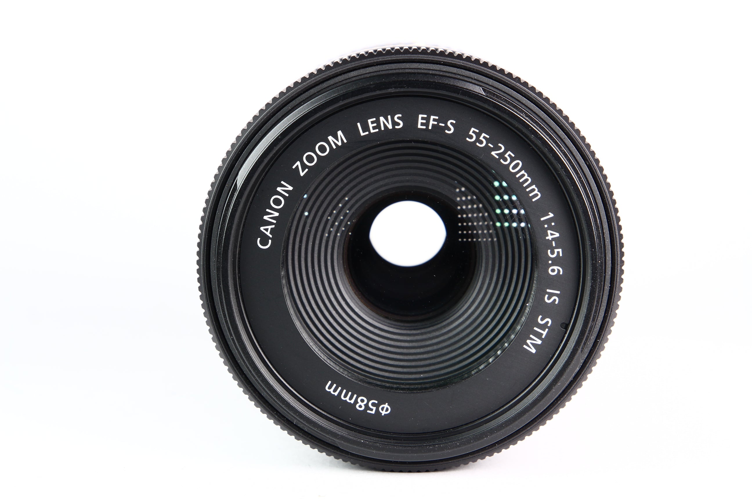 Lente CANON EF-S 55-250mm IS STM F4-5.6. Usado